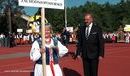 Ilustracja do artykułu: Wręczenie wieńców dożynkowych. 