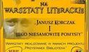 Ilustracja do artykułu: Zaproszenie na warsztaty literackie.
