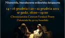 Ilustracja do artykułu: Zaproszenie do Zakościela na widowisko świąteczne. . 