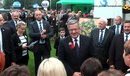 Ilustracja do artykułu: Para Prezydencka na dożynkach w Spale