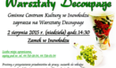 Ilustracja do artykułu: Zapraszamy na Warsztaty Decoupage w Inowłodzu !