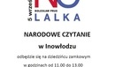 Ilustracja do artykułu: Czytanie Narodowe 'Lalka' B.Prusa na dziedzińcu zamkowym w Inowłodzu