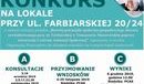 Ilustracja do artykułu: Konkurs na lokale przy ul. Farbiarskiej 20/24