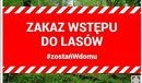 Ilustracja do artykułu: Do 11 kwietnia zakaz wstępu do lasów