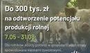 Ilustracja do artykułu: Od czwartku rolnicy mogą składać wnioski o przyznanie pomocy w ramach działania „Inwestycje odtwarzające potencjał produkcji rolnej”