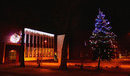 Ilustracja do artykułu: Świąteczna iluminacja świetlna na budynku Powiatowego Centrum Animacji Społecznej