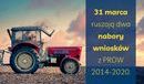 Ilustracja do artykułu: 31 marca ruszają dwa nabory wniosków z PROW 2014-2020  