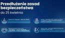 Ilustracja do artykułu: Obowiązujące zasady bezpieczeństwa przedłużone do 25 kwietnia