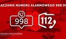 Ilustracja do artykułu: Przełączanie numeru 998 do Centrum Powiadamiania Ratunkowego 