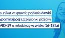Ilustracja do artykułu: Szczepienie przypominające dla młodzieży 16-18 lat