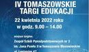 Ilustracja do artykułu: Zaproszenie na IV Tomaszowskie Targi Edukacji