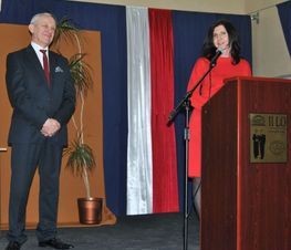 Zdjęcie z galerii:  Święto Patrona Szkoły II Liceum Ogólnokształcącego