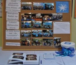 Zdjęcie z galerii: Stowarzyszenie na Rzecz Autyzmu 'ISKIERKA' – 'Pokazujemy jak MALUJEMY ŚWIAT NA NIEBIESKO'