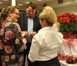 Zdjęcie z galerii: Spotkanie opłatkowe dla Pracowników Starostwa Powiatowego