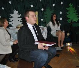 Zdjęcie z galerii: Spotkanie opłatkowo - noworoczne w Szkole Katolickiej