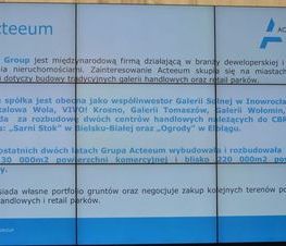 Zdjęcie z galerii: Uroczyste wmurowanie kamienia węgielnego pod budowę Galerii Tomaszów