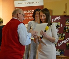 Zdjęcie z galerii: Podsumowanie projektu 'Senior w wirtualnym świecie'