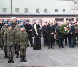 Zdjęcie z galerii: 	Tablice pamięci Żołnierzom Wyklętym zostały odsłonięte