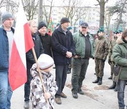 Zdjęcie z galerii: 	Tablice pamięci Żołnierzom Wyklętym zostały odsłonięte