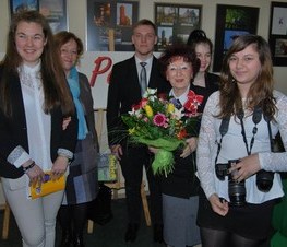 Zdjęcie z galerii: Spotkanie z ppłk dr Haliną Kępińską- Bazylewicz „Korą” w EMDEKU