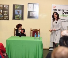 Zdjęcie z galerii: Spotkanie z ppłk dr Haliną Kępińską- Bazylewicz „Korą” w EMDEKU