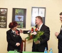 Zdjęcie z galerii: Spotkanie z ppłk dr Haliną Kępińską- Bazylewicz „Korą” w EMDEKU