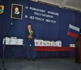 Zdjęcie z galerii: IV Powiatowy Konkurs Recytatorski w Językach Obcych