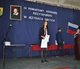 Zdjęcie z galerii: IV Powiatowy Konkurs Recytatorski w Językach Obcych