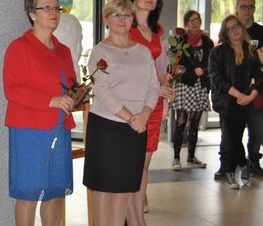 Zdjęcie z galerii: Wystawa w Starostwie Powiatowym Laureatek Ogólnopolskiego Przeglądu z Rysunku, Malarstwa i Rzeźby w Katowicach