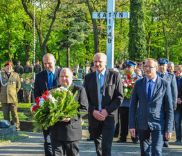 Zdjęcie z galerii: 	Uroczystości upamiętniające 71 Rocznicę Zakończenia Wojny
