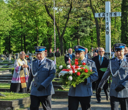 Zdjęcie z galerii: 	Uroczystości upamiętniające 71 Rocznicę Zakończenia Wojny