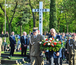 Zdjęcie z galerii: 	Uroczystości upamiętniające 71 Rocznicę Zakończenia Wojny