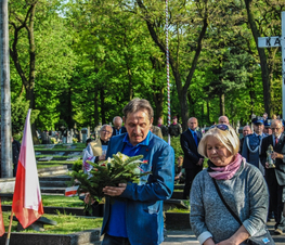 Zdjęcie z galerii: 	Uroczystości upamiętniające 71 Rocznicę Zakończenia Wojny