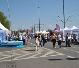 Zdjęcie z galerii: 	Promocja powiatu w Szczecinie