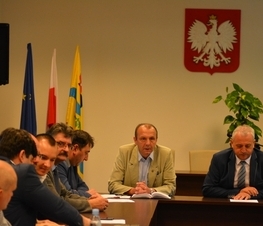 Zdjęcie z galerii: 	Posiedzenie Powiatowego Zespołu Zarządzania Kryzysowego i Komisji Bezpieczeństwa i Porządku