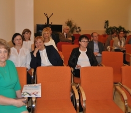 Zdjęcie z galerii: 	Konferencja pod patronatem Marszałka Województwa Łódzkiego pt. 'Kompetencje w cenie- edukacja zawodowa na rzecz rynku pracy'