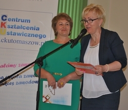 Zdjęcie z galerii: 	Konferencja pod patronatem Marszałka Województwa Łódzkiego pt. 'Kompetencje w cenie- edukacja zawodowa na rzecz rynku pracy'