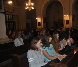 Zdjęcie z galerii: 	Konferencja popularno naukowa 'W służbie miłosierdzia'