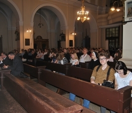 Zdjęcie z galerii: 	Konferencja popularno naukowa 'W służbie miłosierdzia'