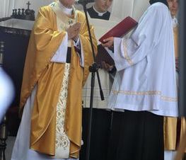 Zdjęcie z galerii: 	Św. Antoni z Padwy patronem Powiatu Tomaszowskiego i Miasta Tomaszowa Mazowieckiego