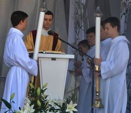 Zdjęcie z galerii: 	Św. Antoni z Padwy patronem Powiatu Tomaszowskiego i Miasta Tomaszowa Mazowieckiego