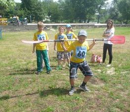 Zdjęcie z galerii: 	Kajakowy Dzień Dziecka 