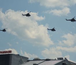 Zdjęcie z galerii: 	Obchody Świąta 25 Brygady Kawalerii Powietrznej oraz występy w ramach Dni Tomaszowa
