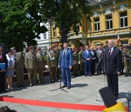 Zdjęcie z galerii: 	Obchody Świąta 25 Brygady Kawalerii Powietrznej oraz występy w ramach Dni Tomaszowa
