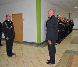 Zdjęcie z galerii: Pożegnanie Komendanta Powiatowego PSP