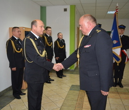 Zdjęcie z galerii: Pożegnanie Komendanta Powiatowego PSP