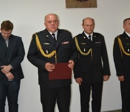 Zdjęcie z galerii: Pożegnanie Komendanta Powiatowego PSP