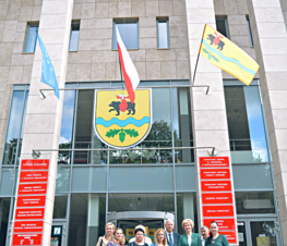 Zdjęcie z galerii: Podpisanie umowy partnerskiej pomiędzy Powiatem Tomaszowskim a Republiką Białorusi