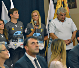 Zdjęcie z galerii: Konferencja prasowa inaugurująca rozgrywki I Ligi Kobiet w sezonie 2017/2018