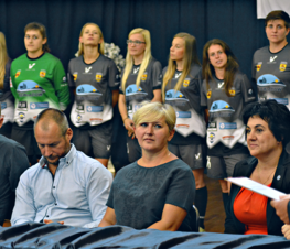 Zdjęcie z galerii: Konferencja prasowa inaugurująca rozgrywki I Ligi Kobiet w sezonie 2017/2018